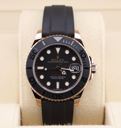 Rolex Yacht-master 37 268655 Oysterflex Full Set Unworn