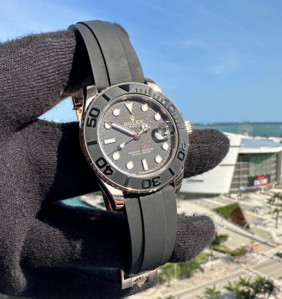 Rolex Yacht-master 37 268655 Oysterflex Full Set Unworn