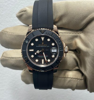 Rolex Yacht-master 37 37mm Oysterflex 268655 New 2023