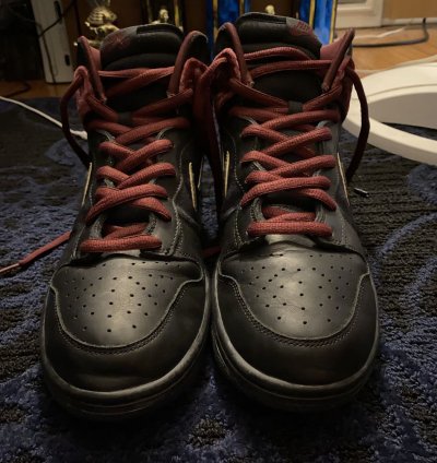 Nike Dunk High Sb Bloody Sunday 2007
