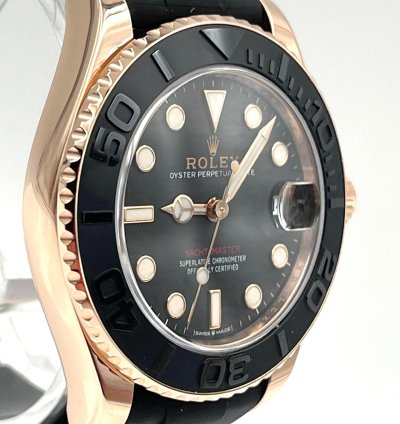 Rolex Yacht-master 37 37mm Rose Gold Oysterflex 268655 Unworn 2024