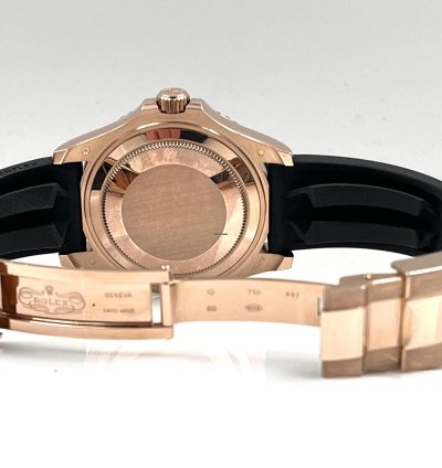 Rolex Yacht-master 37 37mm Rose Gold Oysterflex 268655 Unworn 2024