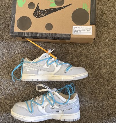 Nike Dunk Low Off-white Lot 2