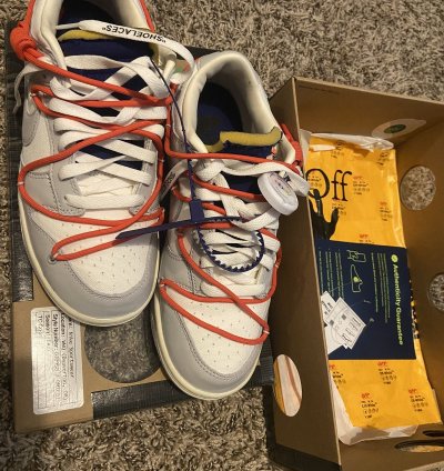 Nike Dunk Low Off-white Lot 23