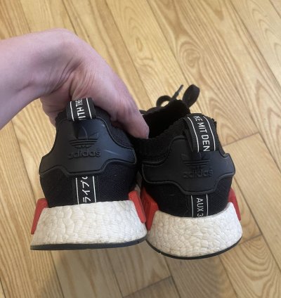Adidas Nmd Core Black Lush Red Og Red Blue Size 9