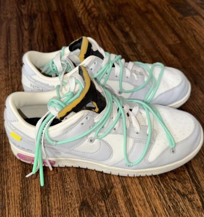 Nike Dunk Low Off-white Lot 4 Of 50 Size Men Us 10 5