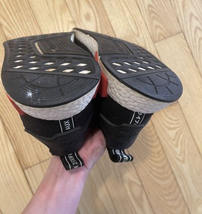 Adidas Nmd Core Black Lush Red Og Red Blue Size 9