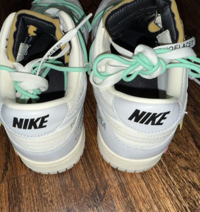 Nike Dunk Low Off-white Lot 4 Of 50 Size Men Us 10 5