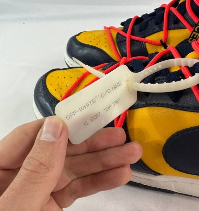 Nike Dunk Low Off-white University Gold 2019