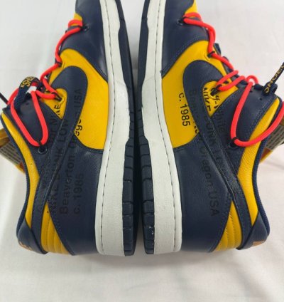Nike Dunk Low Off-white University Gold 2019