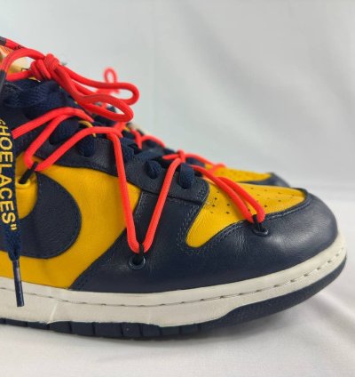 Nike Dunk Low Off-white University Gold 2019