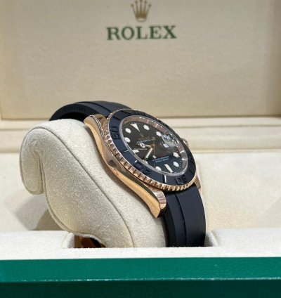 Rolex Yacht-master 40 2019 Rose Gold Yacht-master 40 Oysterflex 116655 Box Papers
