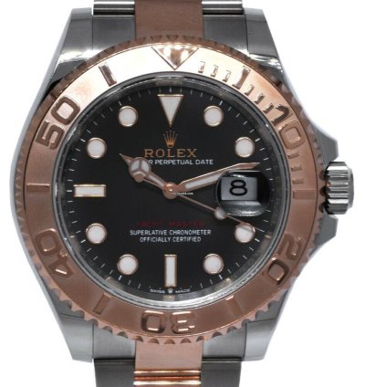 Rolex Yacht-master 40 Nos Rolex Yacht-master 40 18k Rose Gold Steel Black Dial Watch 21 126621