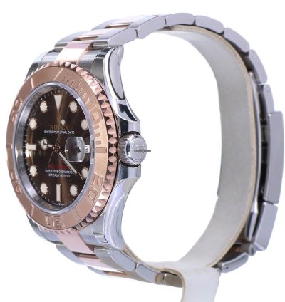 Rolex Yacht-master 40 Oyster Yacht-master Rose Gold Steel Chocolate 40 Mm Unworn 2024