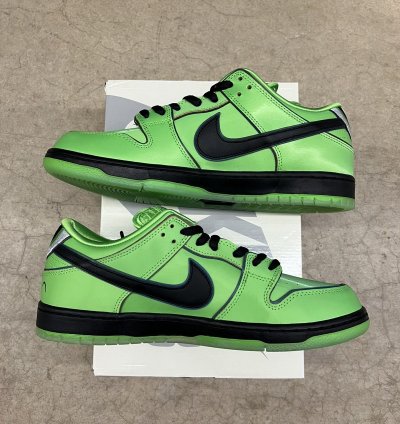 Nike Dunk Low Sb Pro The Powerpuff Girls Buttercup Size 11