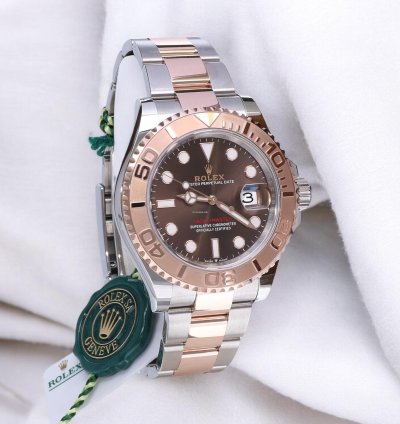Rolex Yacht-master 40 Rose Gold Steel - Chocolate Unworn 2024