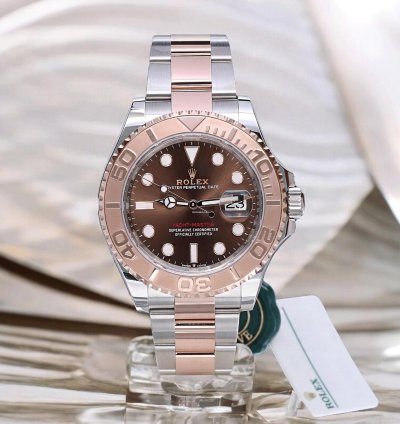 Rolex Yacht-master 40 Rose Gold Steel - Chocolate Unworn 2024