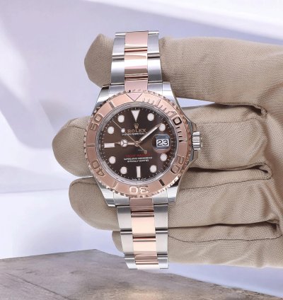 Rolex Yacht-master 40 Rose Gold Steel - Chocolate Unworn 2024