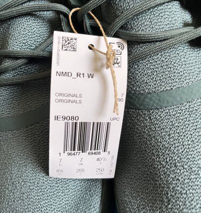 Adidas Nmd R1 Mineral Green 8 5w 7m