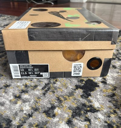 Nike Dunk Off White Lot 39