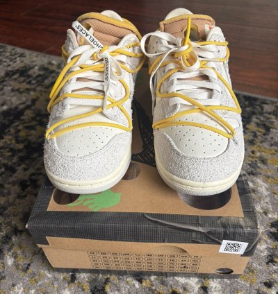 Nike Dunk Off White Lot 39