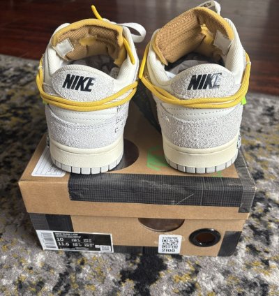 Nike Dunk Off White Lot 39