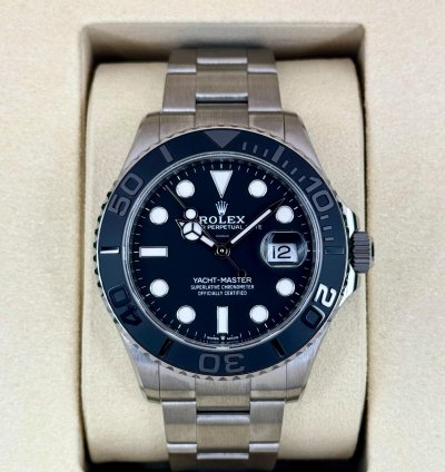 Rolex Yacht-master 42 New 2025 Rolex Yacht-master 42mm 226627 Titanium Black Dial