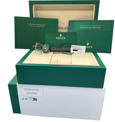 Rolex Yacht-master 42 New Unworn 2025 Papers Rolex Yacht-master Titanium Ceramic Black 42mm 226627