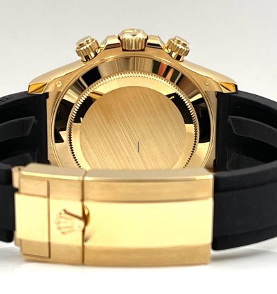 Rolex Daytona Yellow Gold Oysterflex Champagne Dial 116518ln Unworn 2023