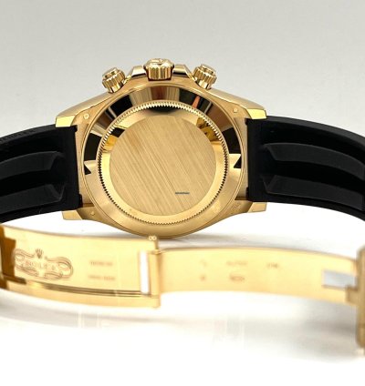 Rolex Daytona Yellow Gold Oysterflex Champagne Dial 116518ln Unworn 2023