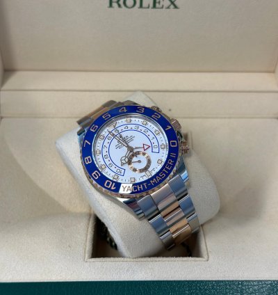 Rolex Yacht-master Ii 2020 Yacht Master Ii Stainless Steel And Rose Gold 116681