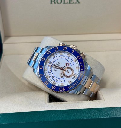 Rolex Yacht-master Ii 2020 Yacht Master Ii Stainless Steel And Rose Gold 116681