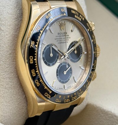 Rolex Daytona Yellow Gold Oysterflex Champagne Yml Dial 126518ln Unworn 2024