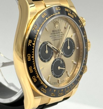 Rolex Daytona Yellow Gold Oysterflex Champagne Yml Dial 126518ln Unworn 2024