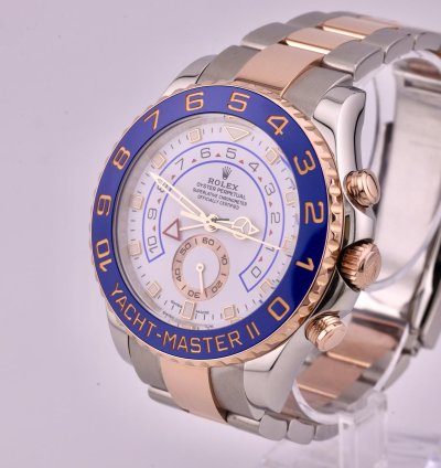 Rolex Yacht-master Ii 2020 Yacht-master Ii Rose Gold Stainless Steel 116681 Unworn