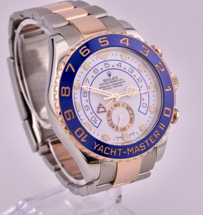 Rolex Yacht-master Ii 2020 Yacht-master Ii Rose Gold Stainless Steel 116681 Unworn
