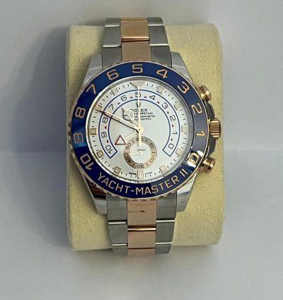 Rolex Yacht-master Ii 2021 Unworn Full Set Balance Of 10yr Warranty