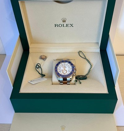 Rolex Yacht-master Ii 2021 Unworn Full Set Balance Of 10yr Warranty