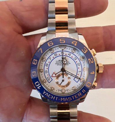 Rolex Yacht-master Ii 2021 Unworn Full Set Balance Of 10yr Warranty