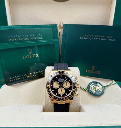Rolex Daytona Yellow Gold Oysterflex Paul Newman Dial 126518ln Unworn 2024