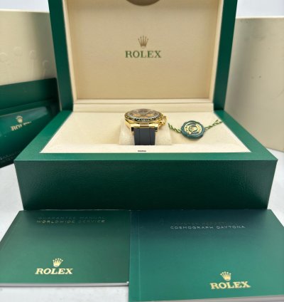 Rolex Daytona Yellow Gold Oysterflex Paul Newman Dial 126518ln Unworn 2024