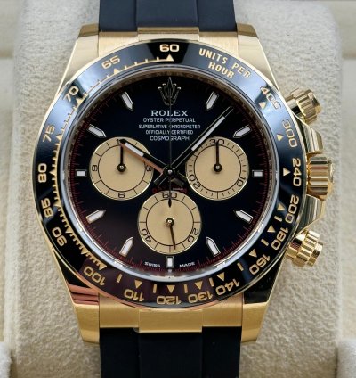Rolex Daytona Yellow Gold Oysterflex Paul Newman Dial 126518ln Unworn 2024