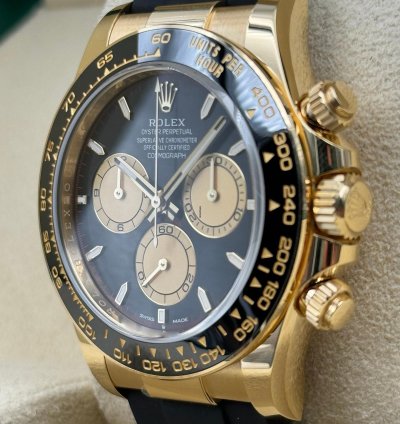 Rolex Daytona Yellow Gold Oysterflex Paul Newman Dial 126518ln Unworn 2024