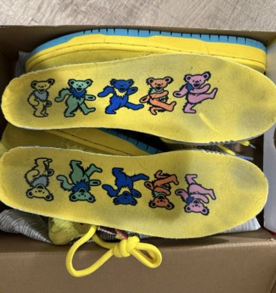 Nike Grateful Dead Sb Dunk Low Yellow Bear