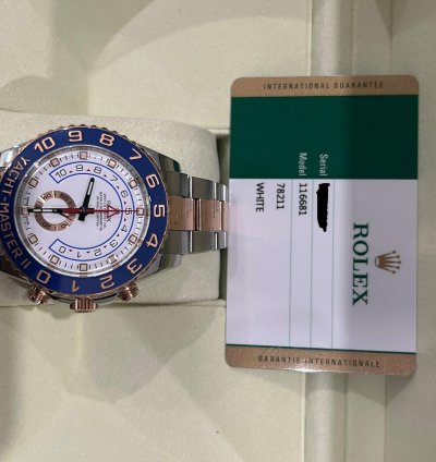 Rolex Yacht-master Ii Full Set Box And Papers