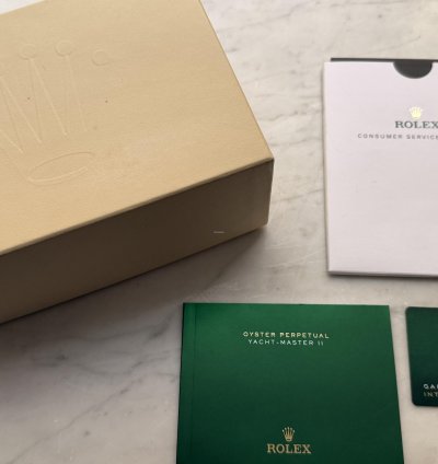 Rolex Yacht-master Ii Full Set Receipts