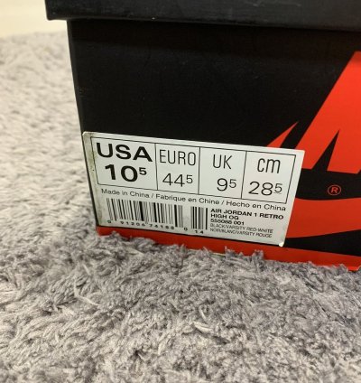 Nike Jordan 1 Bred Banned 2016 Us10 5