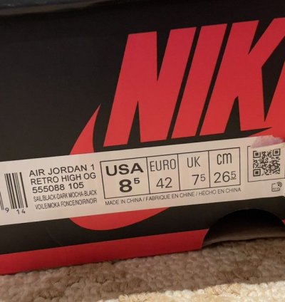 Nike Jordan 1 Retro Oh High Mocha