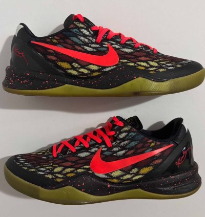 2012 Nike Kobe 8 Qs quickstrike Christmas Sz 9