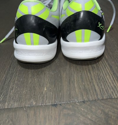 2013 Nike Kobe 8 Graffiti Basketball Shoes Grey Lime